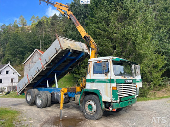 Auto s hydraulickou rukou SCANIA LB