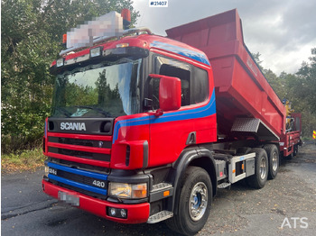Sklápěč SCANIA P124