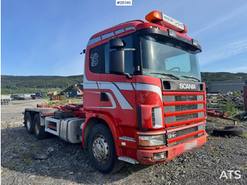 Hákový nosič kontejnerů SCANIA R124