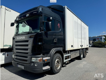 Skříňový nákladní auto SCANIA R 480