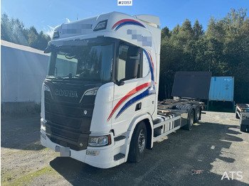Kontejnérový podvozek/ Výměnná nástavba SCANIA R 580