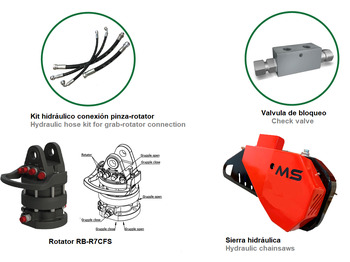 Nový Drapák pro Hydraulická ruka LOG GRAB PF-M 30: obrázek 2