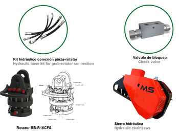 Nový Drapák pro Hydraulická ruka LOG GRAB PF-M 52: obrázek 2