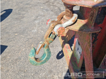 Manipulační technika Crane Jib to suit Wheeled Loader: obrázek 5