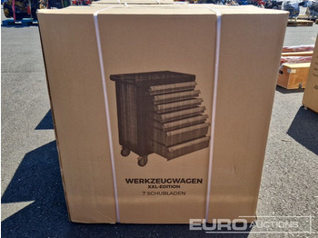 Stavební zařízení Unused Erdmann XXl Edition 7 Drawer Tool Cabinet c/w Profi Tools: obrázek 2