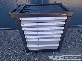 Stavební zařízení Unused Erdmann XXl Edition 7 Drawer Tool Cabinet c/w Profi Tools: obrázek 3