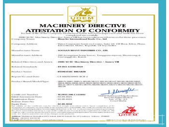 Hydraulické kladivo SOOSAN