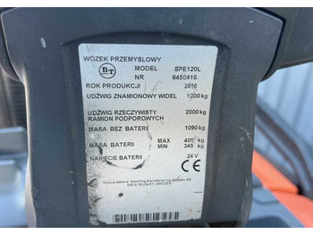 Stohovací vozík BT SPE120L: obrázek 4