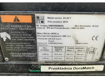 Plynový vysokozdvižný vozík HYSTER