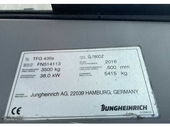 Plynový vysokozdvižný vozík JUNGHEINRICH TFG
