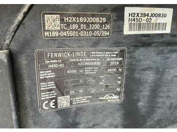 Dieselový vysokozdvižný vozík Linde H45D-02: obrázek 4