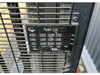 Stohovací vozík Linde L16: obrázek 5 Stohovací vozík Linde L16: obrázek 5