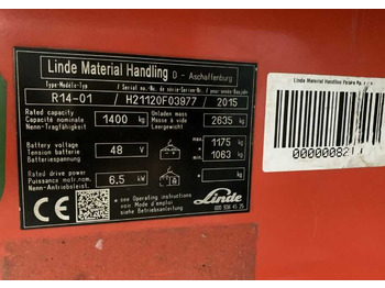 Linde R14-01 leasing Linde R14-01: obrázek 4