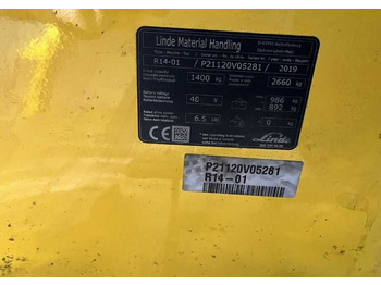 Linde R14-01 leasing Linde R14-01: obrázek 4