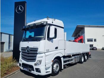 Nový Auto s hydraulickou rukou Mercedes-Benz Actros 2745 L 6x2 Baustoffpritsche + Kran: obrázek 1