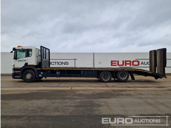 Nákladní automobil valníkový/ Plošinový pro dopravu těžké techniky 2010 Scania P320: obrázek 2