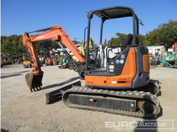 Mini rýpadlo 2013 Hitachi ZX40U-5A Rubber Tracks, Blade, Piped, Offset, Canopy: obrázek 2