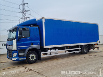Skříňový nákladní auto DAF CF 260