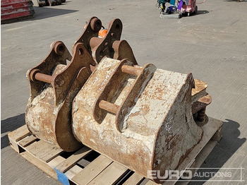 Lžíce 24", 16", 12", 12" Digging Bucket 45mm Pin to suit 4-6 Ton Excavator: obrázek 5