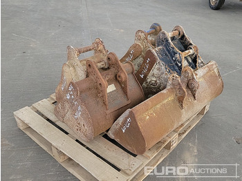 Lžíce 36" Ditching, 18", 18", 12", 12" Digging Bucket 30-35mm Pin to suit Mini Excavator: obrázek 3