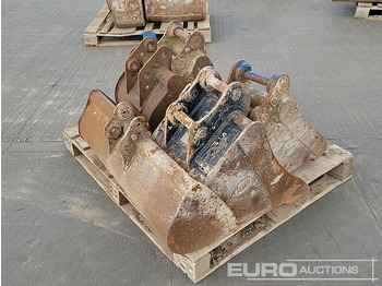 Lžíce 36" Ditching, 18", 18", 12", 12" Digging Bucket 30-35mm Pin to suit Mini Excavator: obrázek 5