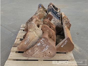 Lžíce 36" Ditching, 18", 18", 12", 12" Digging Bucket 30-35mm Pin to suit Mini Excavator: obrázek 2