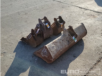 Lžíce 48" Ditching, 12", 12", 10" Digging Bucket 30-40mm Pin to suit Mini Excavator: obrázek 3