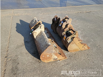 Lžíce 48" Ditching, 12", 12", 10" Digging Bucket 30-40mm Pin to suit Mini Excavator: obrázek 5