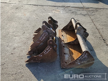Lžíce 48" Ditching, 12", 12", 10" Digging Bucket 30-40mm Pin to suit Mini Excavator: obrázek 2