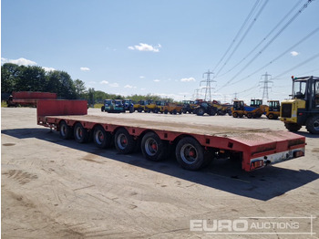 Podvalníkový návěs ES-GE 6 Axle Step Frame Extendable Low Loader Trailer, 4 Axle Steer, Air Brakes, Auto Lube: obrázek 3