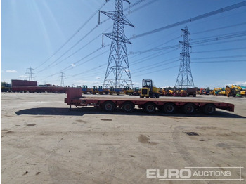Podvalníkový návěs ES-GE 6 Axle Step Frame Extendable Low Loader Trailer, 4 Axle Steer, Air Brakes, Auto Lube: obrázek 2