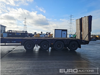Podvalníkový návěs King 4 Axle Step Frame Low Loader Trailer, Neck Ramps, Out Riggers, Rear Steering, Hydraulic Fliptoe Ramps: obrázek 3