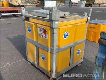 Skladovací nádrž Trailer Engineering 950 Litre Static Bunded Fuel Bowser, Manual Pump: obrázek 3