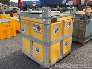 Skladovací nádrž Trailer Engineering 950 Litre Static Bunded Fuel Bowser, Manual Pump: obrázek 2