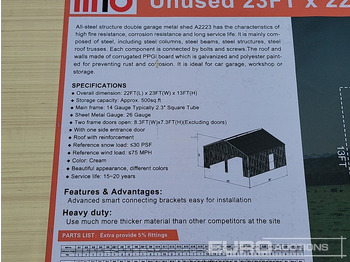 Obytná buňka Unused 2025 MTO A2223: obrázek 2