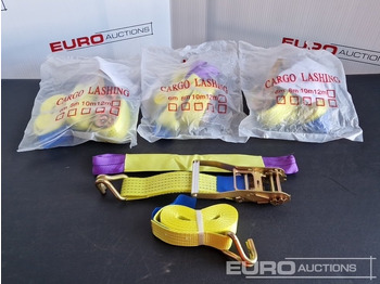Vybavení garáže/ Dílny Unused Boss 4M x 50mm 5 Ton Ratchet Straps with Sling (4 of): obrázek 2
