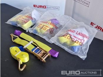 Vybavení garáže/ Dílny Unused Boss 4M x 50mm 5 Ton Ratchet Straps with Sling (4 of): obrázek 3