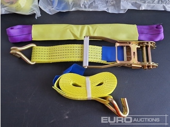 Vybavení garáže/ Dílny Unused Boss 4M x 50mm 5 Ton Ratchet Straps with Sling (4 of): obrázek 4
