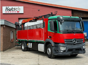 Nákladní automobil valníkový/ Plošinový, Auto s hydraulickou rukou Mercedes-Benz Antos 1832L mit Palfinger PK 12001L Heckkran: obrázek 2
