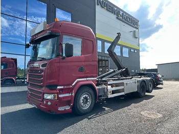 Hákový nosič kontejnerů SCANIA R 450