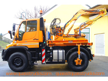 Komunální/ Speciální technika UNIMOG Unimog U 400/TÜV/Hydrostat/Mähtür +MULAG MHU 800: obrázek 3