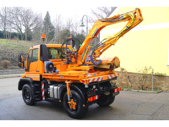 Komunální/ Speciální technika UNIMOG Unimog U 400/TÜV/Hydrostat/Mähtür +MULAG MHU 800: obrázek 4