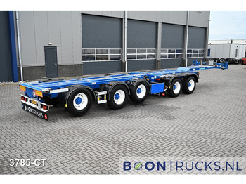 D-Tec CT-60-05D | 2x20-30-40-45ft HC * 3x STEERING * 4x LIFT AXLE * NL TRAILER leasing D-Tec CT-60-05D | 2x20-30-40-45ft HC * 3x STEERING * 4x LIFT AXLE * NL TRAILER: obrázek 1