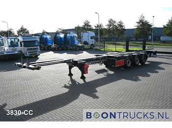 Kontejnerovy návěs/ Výměnná nástavba D-Tec FLEXITRAILER | 2x20-30-40-45ft HC * 2x LIFT AXLE * MB / DISC * NL TRAILER * APK 03-2026: obrázek 5
