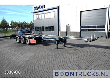 Kontejnerovy návěs/ Výměnná nástavba D-Tec FLEXITRAILER | 2x20-30-40-45ft HC * 2x LIFT AXLE * MB / DISC * NL TRAILER * APK 03-2026: obrázek 4