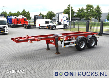 Kontejnerovy návěs/ Výměnná nástavba Pacton TXC 233 | 20ft * 2980 Kg * BPW / DRUM * NL TRAILER * 5x AVAILABLE: obrázek 4