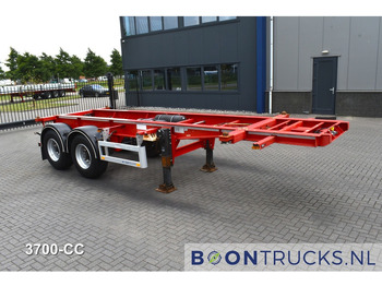 Kontejnerovy návěs/ Výměnná nástavba Pacton TXC 233 | 20ft * 2980 Kg * BPW / DRUM * NL TRAILER * 5x AVAILABLE: obrázek 5