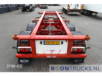 Kontejnerovy návěs/ Výměnná nástavba Pacton TXC 233 | 20ft * 2980 Kg * BPW / DRUM * NL TRAILER * 5x AVAILABLE: obrázek 2