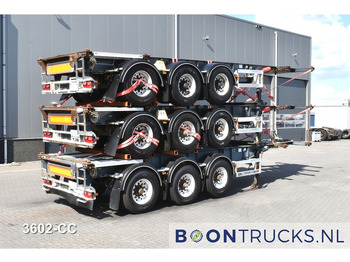 Kontejnerovy návěs/ Výměnná nástavba VAN HOOL 20'/30'