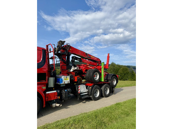 Lesovůz, Auto s hydraulickou rukou pro dopravu dřeva SCANIA R580: obrázek 3